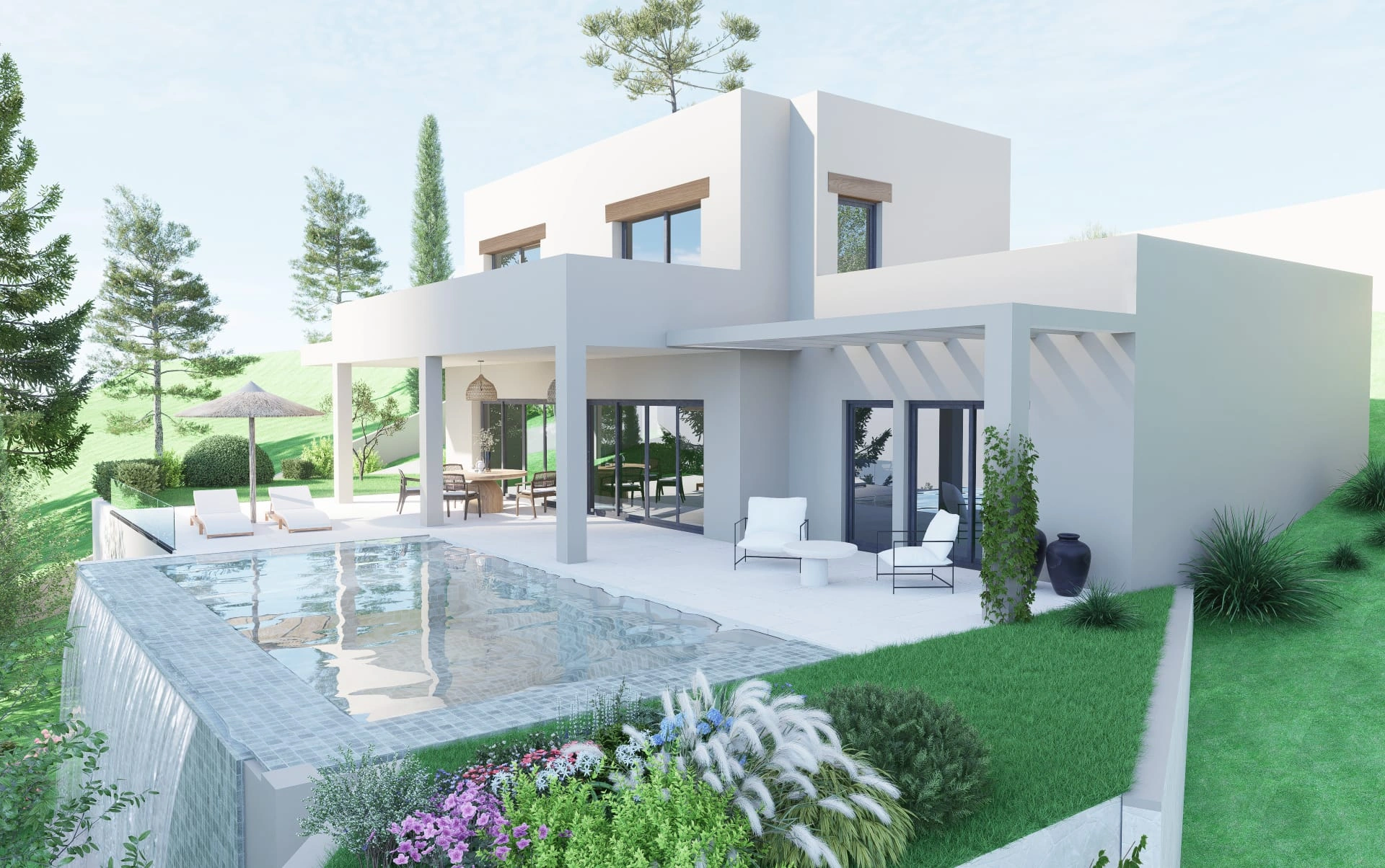 Villa neuve à vendre à Jávea avec vue sur le Montgo