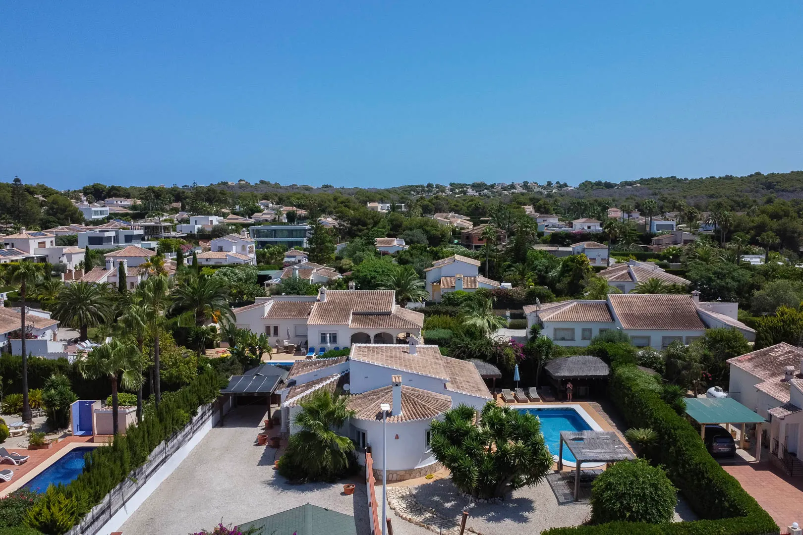Villa rénovée de plain-pied avec jardin et piscine à Costa Nova, Jávea
