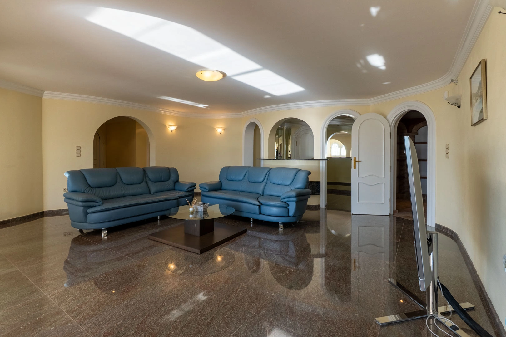 Mediterrane Villa mit Panoramablick auf das Meer zum Verkauf in Benissa.
