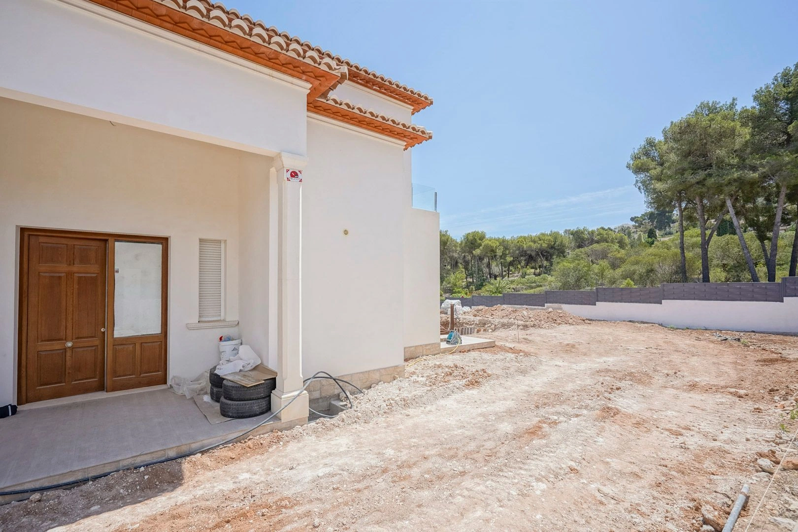 Villa de nueva construcción con vistas al mar en venta en Jávea