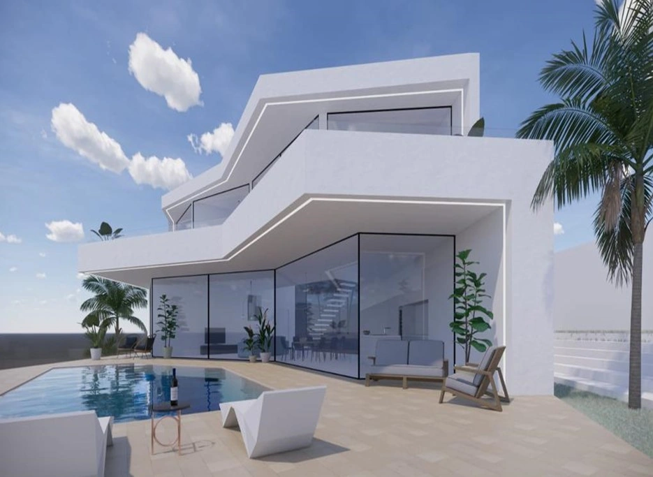 Villa di lusso di nuova costruzione con fantastiche viste sul mare in vendita a Benissa
