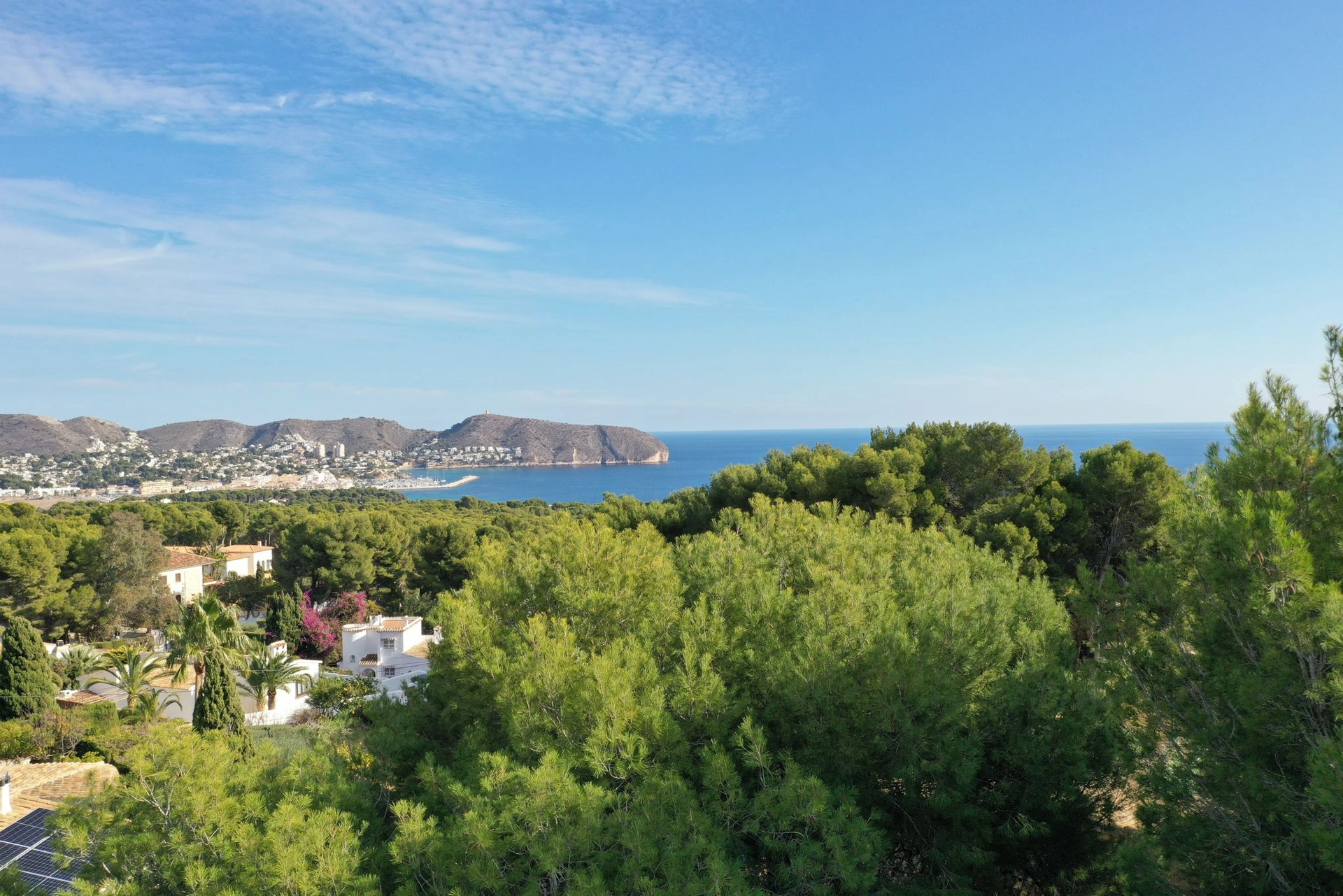 Progetto di villa moderna con vista sul mare in vendita a Moraira