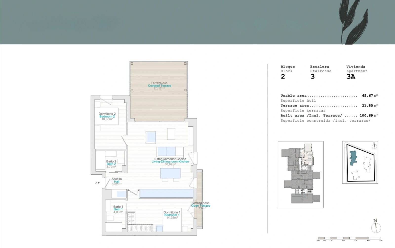 Apartamento de nueva construcción a la venta en Dénia.