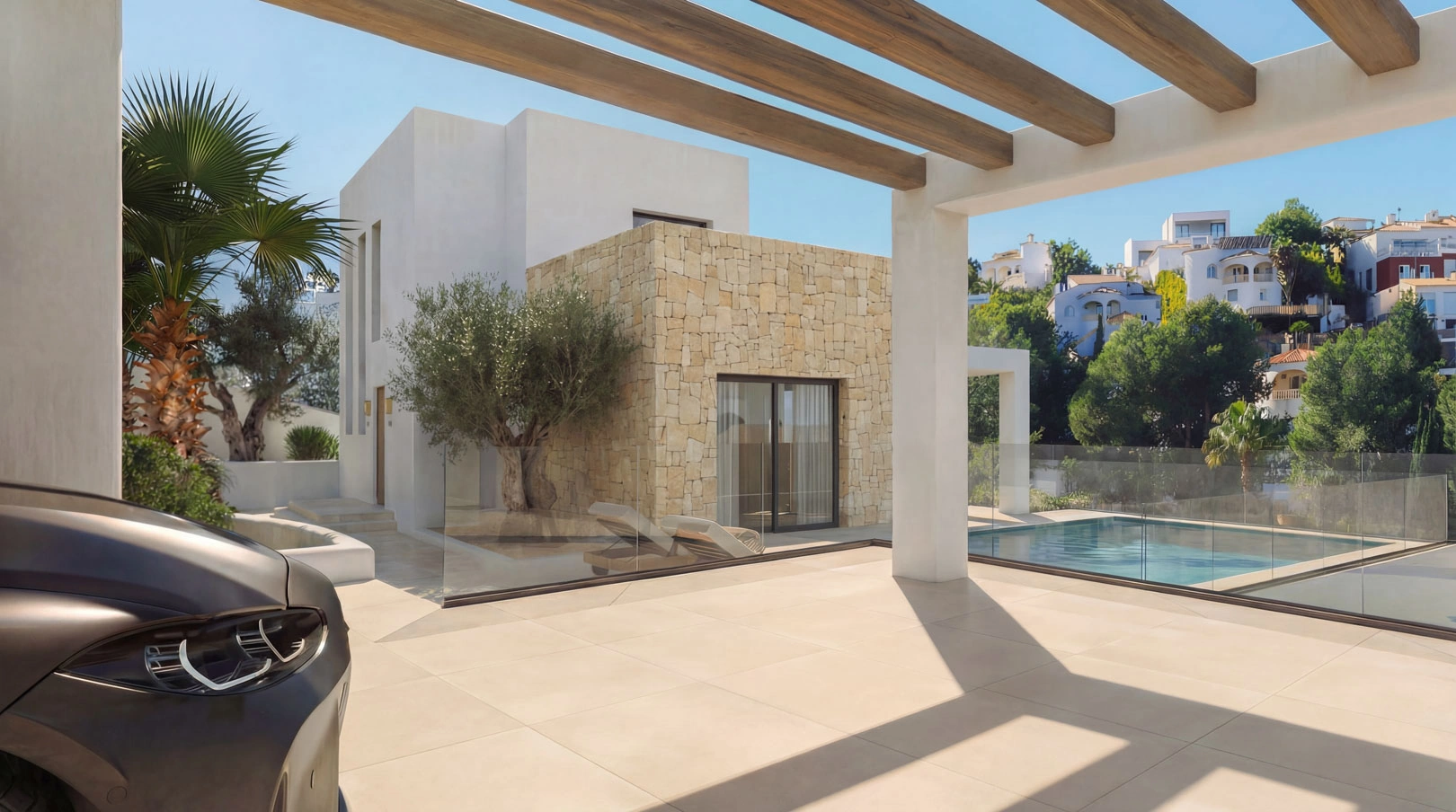 Villa de nueva construcción con vistas panorámicas en venta en Monte Solana, pedreguer - 5