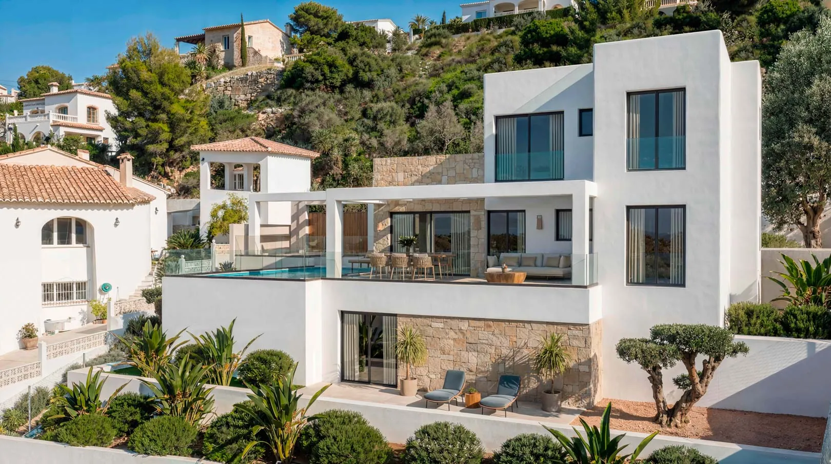 Villa de nueva construcción con vistas panorámicas en venta en Monte Solana, pedreguer - 3
