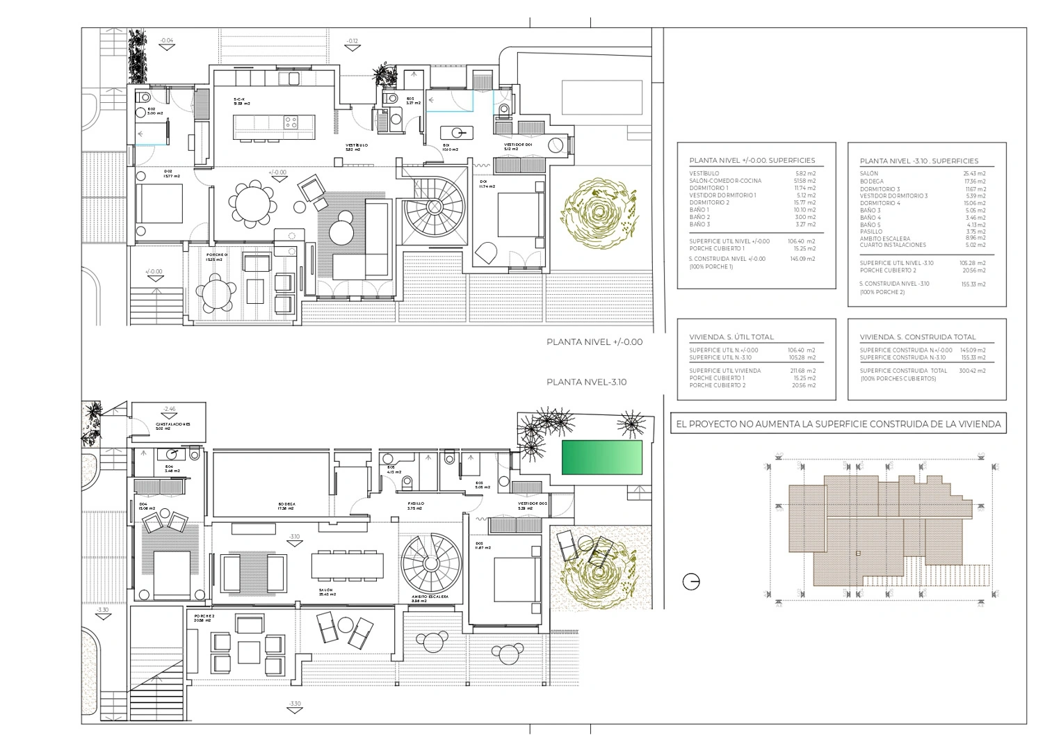 Projekt zum Verkauf: Contemporary Mediterranean Style Renovierung in Benissa