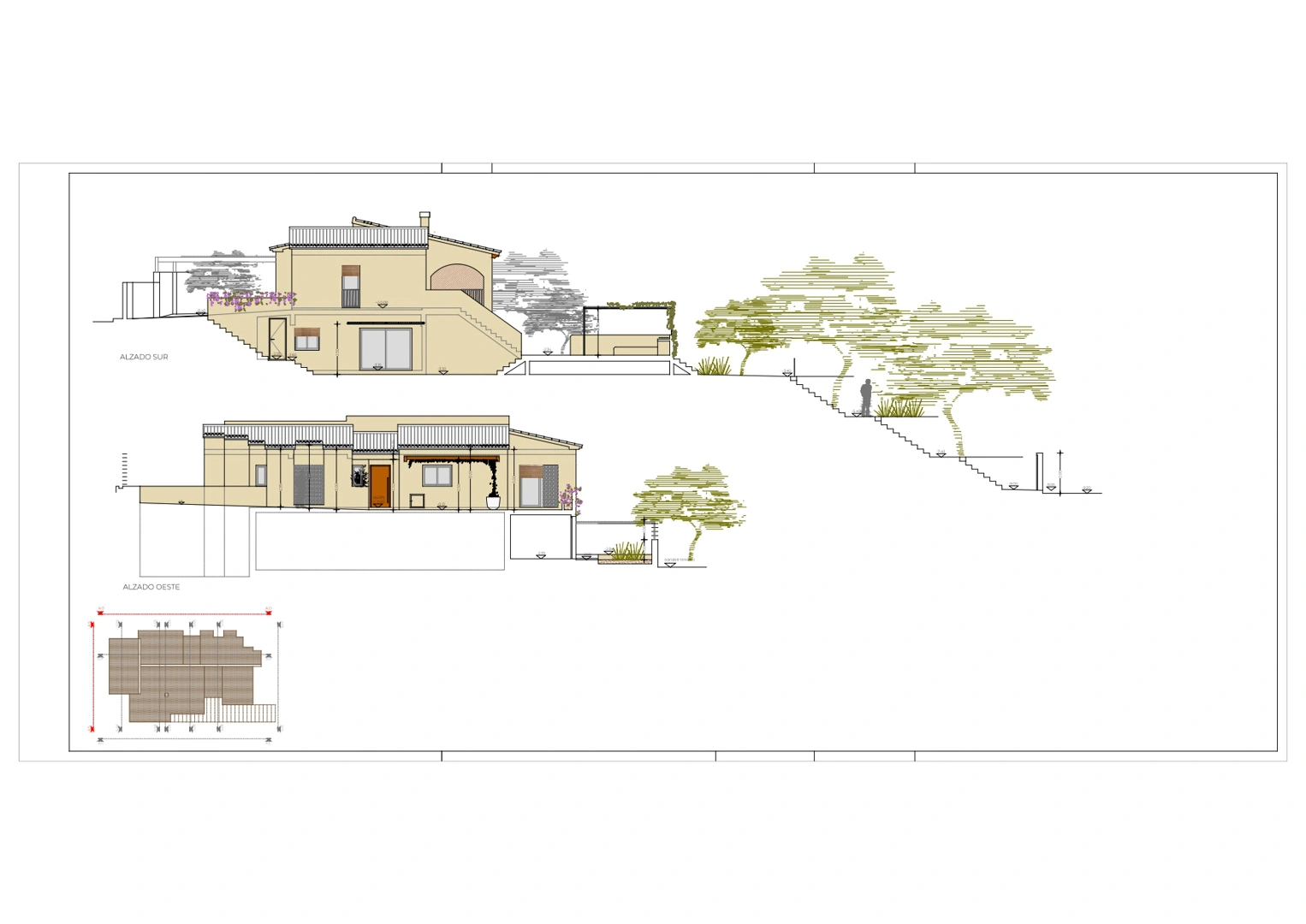 Projekt zum Verkauf: Contemporary Mediterranean Style Renovierung in Benissa