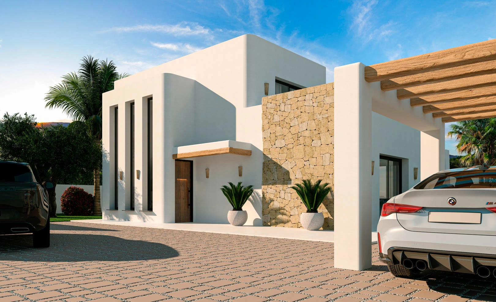 Vivienda moderna de obra nueva con vistas panorámicas en venta en Monte Solana, Pedreguer - 2