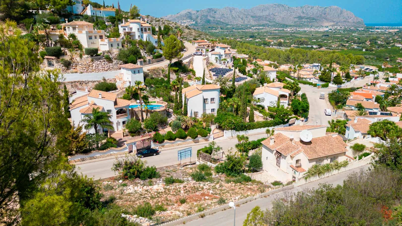 Vivienda moderna de obra nueva con vistas panorámicas en venta en Monte Solana, Pedreguer