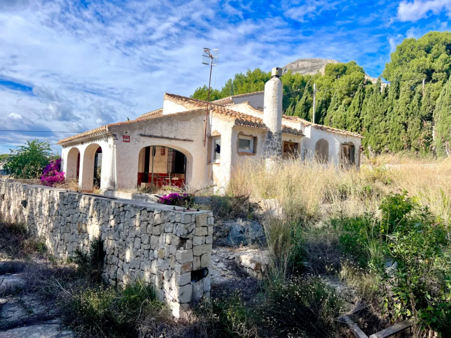 Villa para reforma integral en Montgo-Carrasquetes Jávea