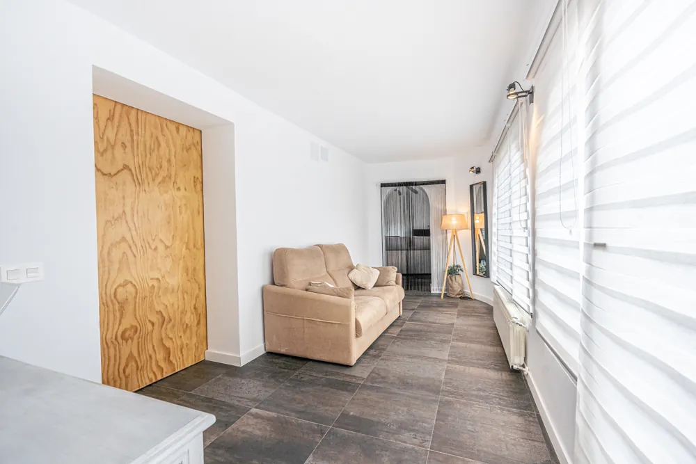 Verbeterde villa met uitzicht op zee te koop in Calpe.