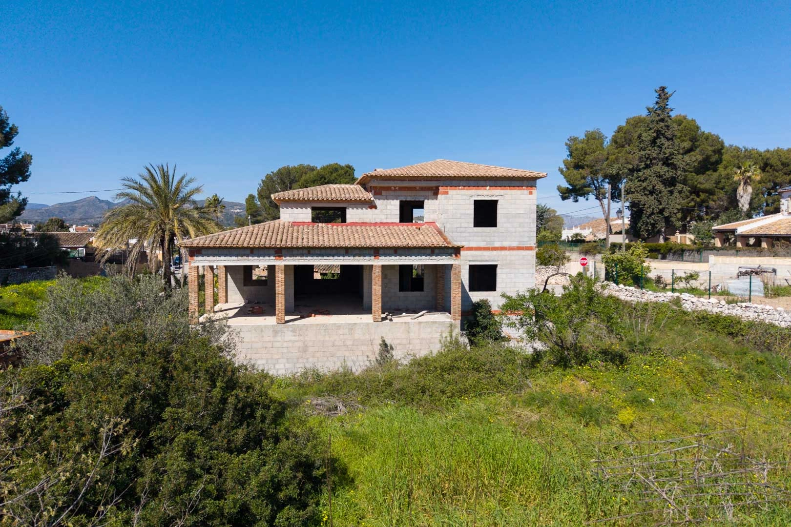 AR56443 - Casa tradizionale in stile mediterraneo, da completare, in vendita a Gata de Gorgos.