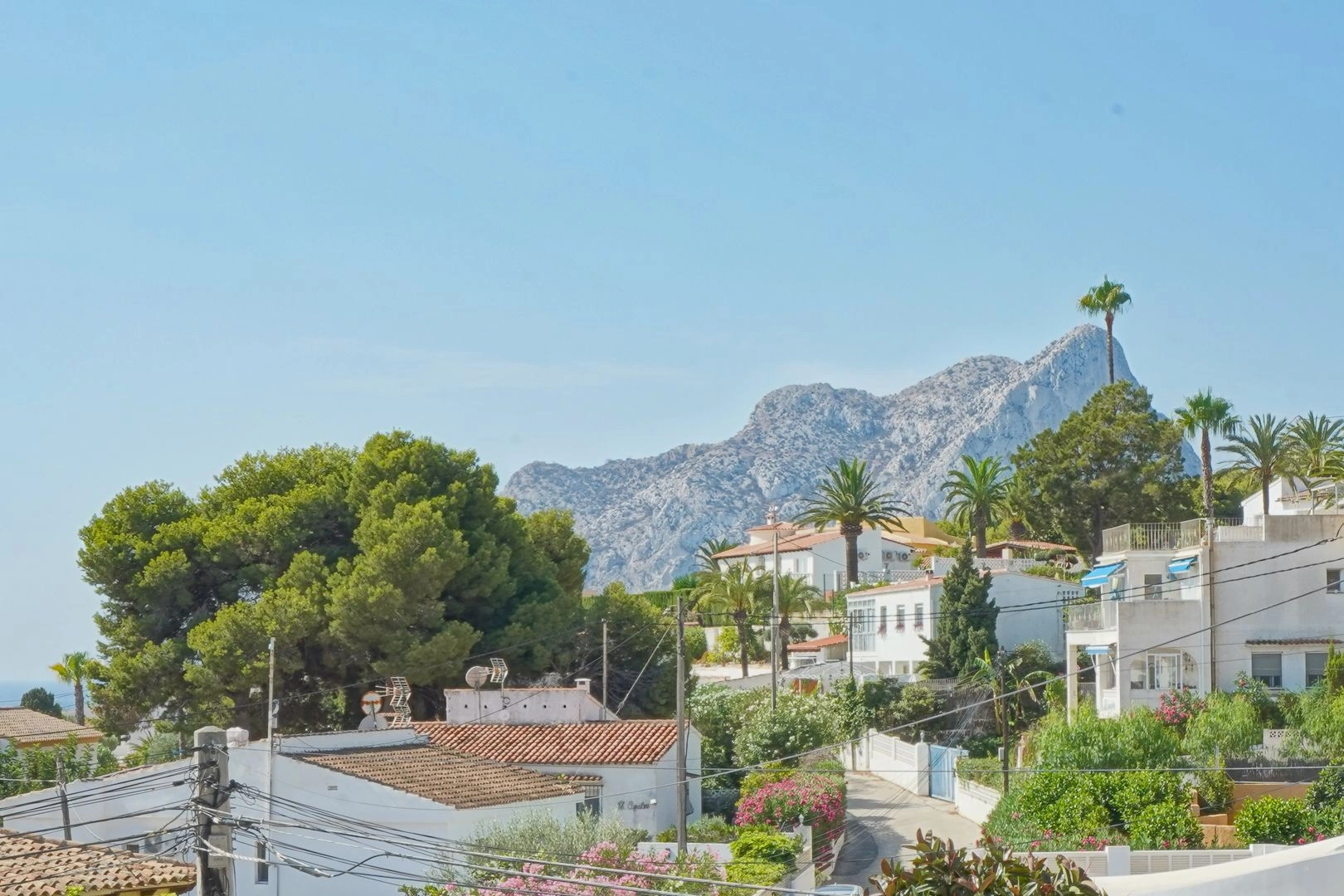 Traditionelle Villa mit Meerblick in Strandnähe in Calpe zu verkaufen