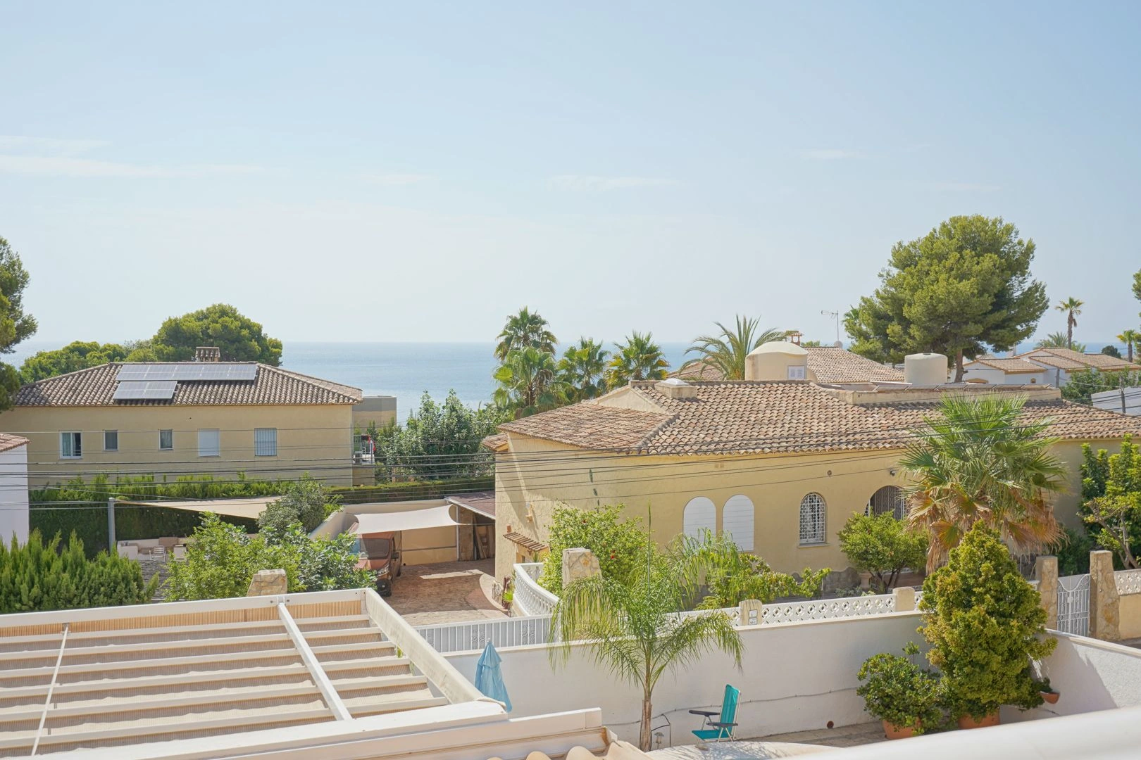 Traditionelle Villa mit Meerblick in Strandnähe in Calpe zu verkaufen