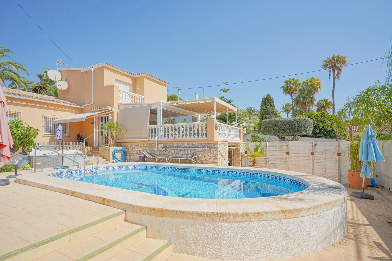 AR54097 - Villa tradizionale con vista sul mare vicino alla spiaggia in vendita a Calpe