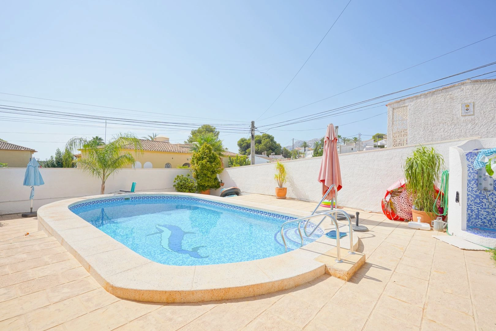 Traditionelle Villa mit Meerblick in Strandnähe in Calpe zu verkaufen