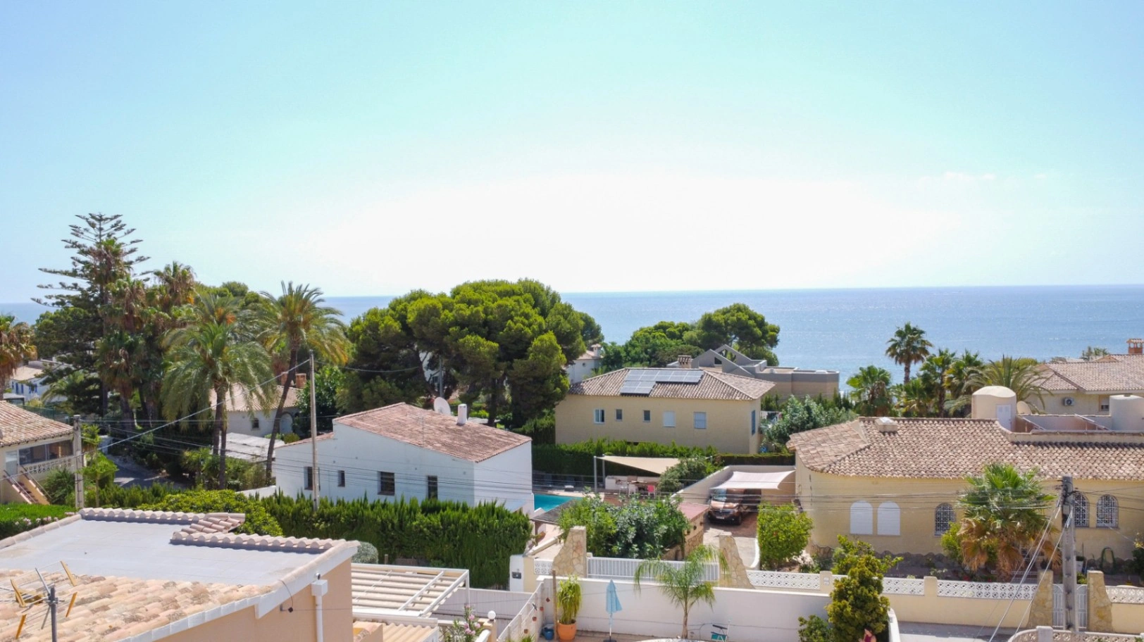 Traditionelle Villa mit Meerblick in Strandnähe in Calpe zu verkaufen