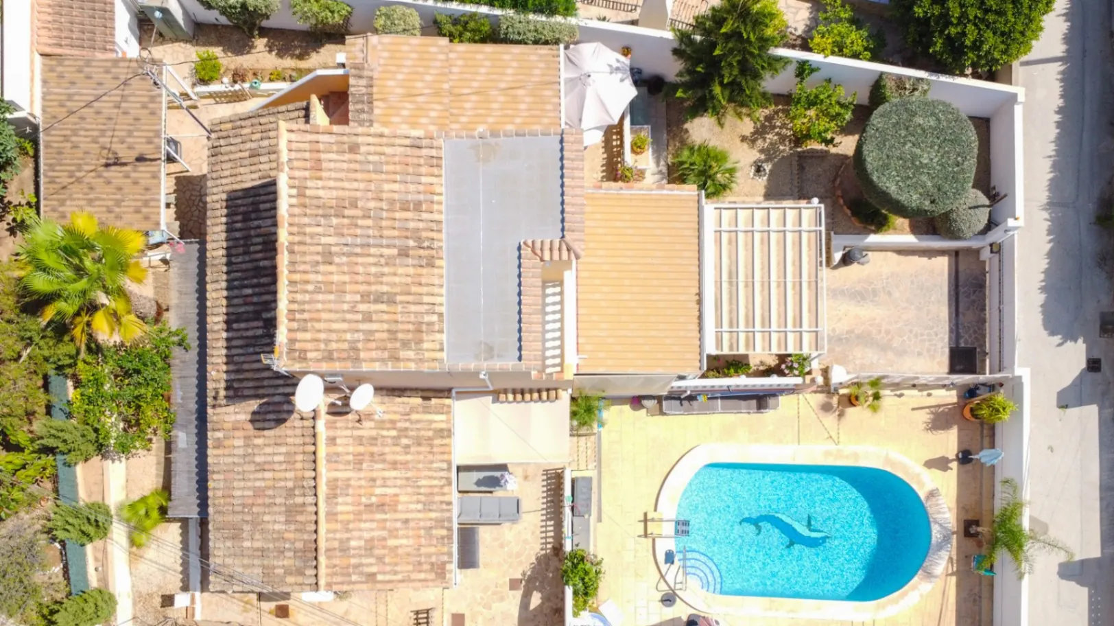 Traditionelle Villa mit Meerblick in Strandnähe in Calpe zu verkaufen