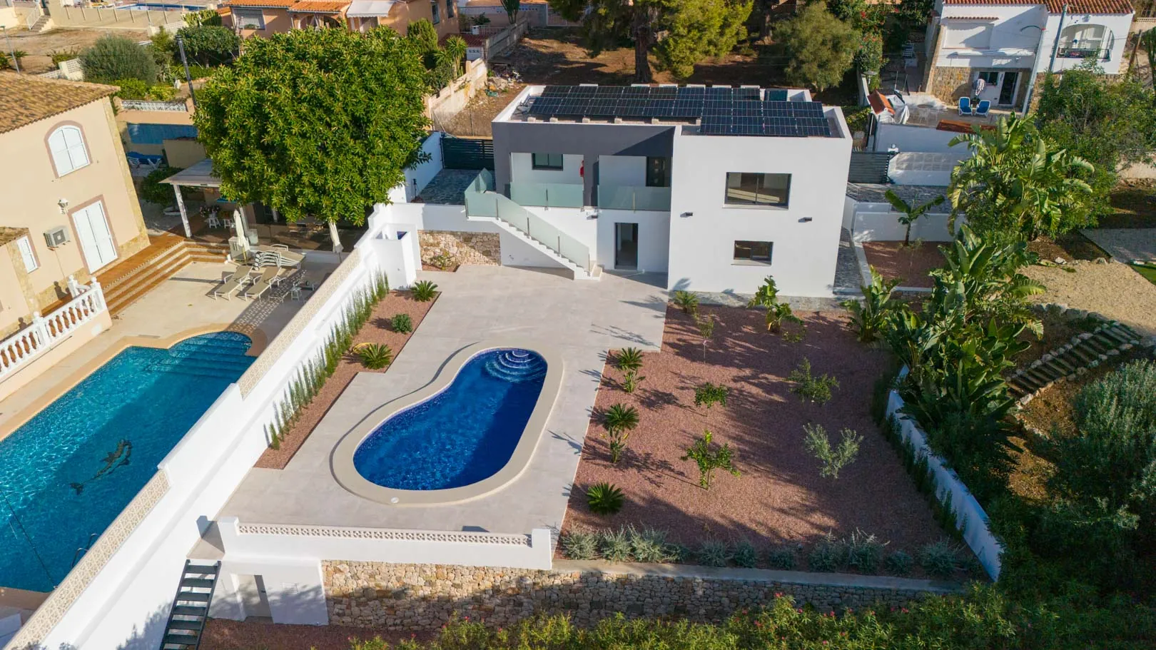Villa moderna con vistas a la montaña, a la venta en Calpe. - 3