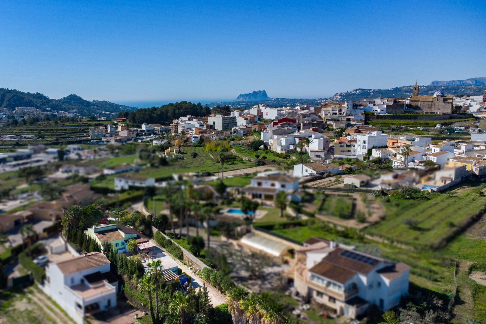 Villa en venta en Benitachell a poca distancia del centro