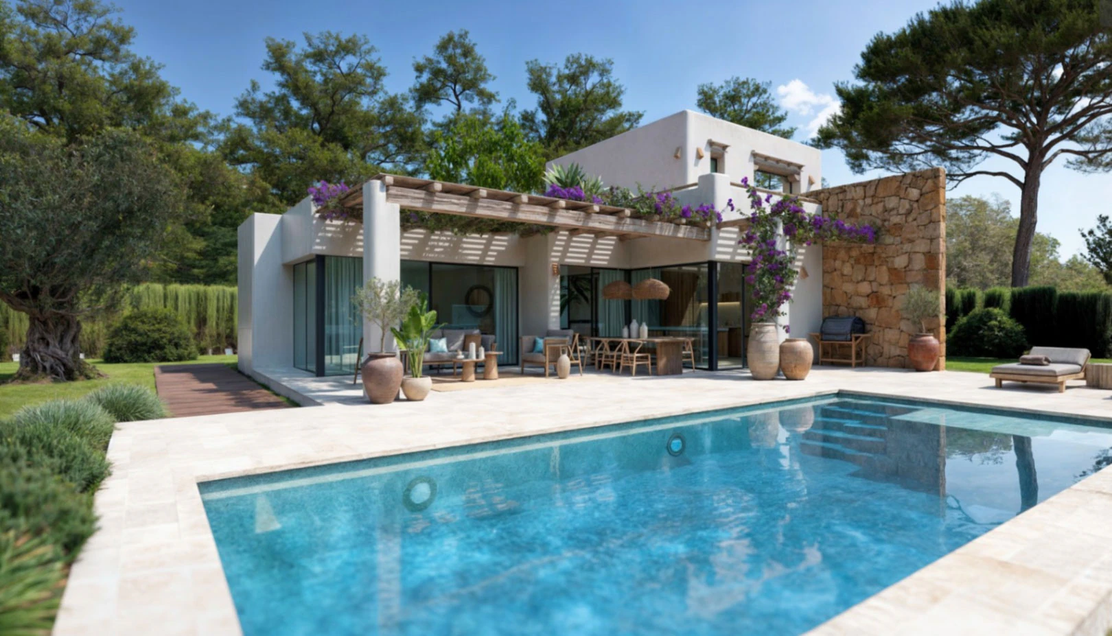 Villa de lujo de estilo ibicenco en La Cala, Jávea - 2