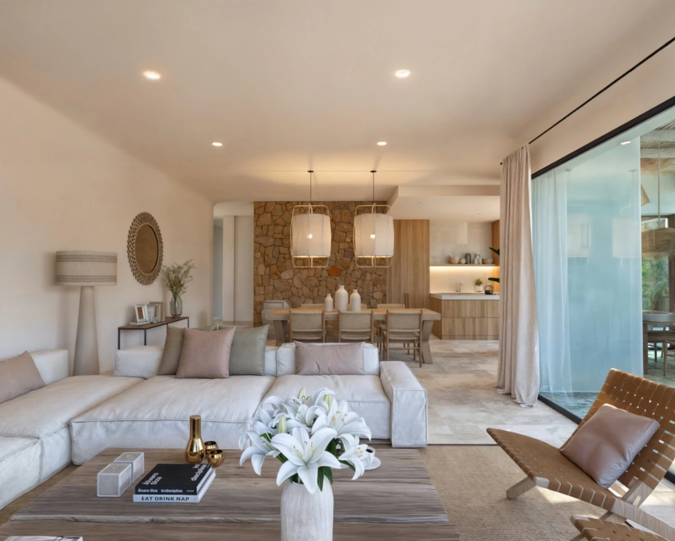Villa de lujo de estilo ibicenco en La Cala, Jávea