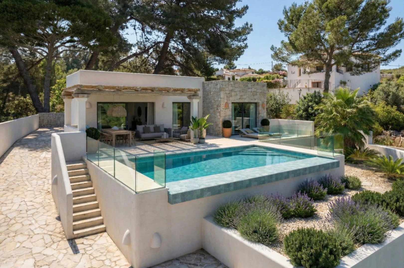 Villa de diseño con esencia mediterránea y máxima tranquilidad a la venta en Pedreguer. - 4