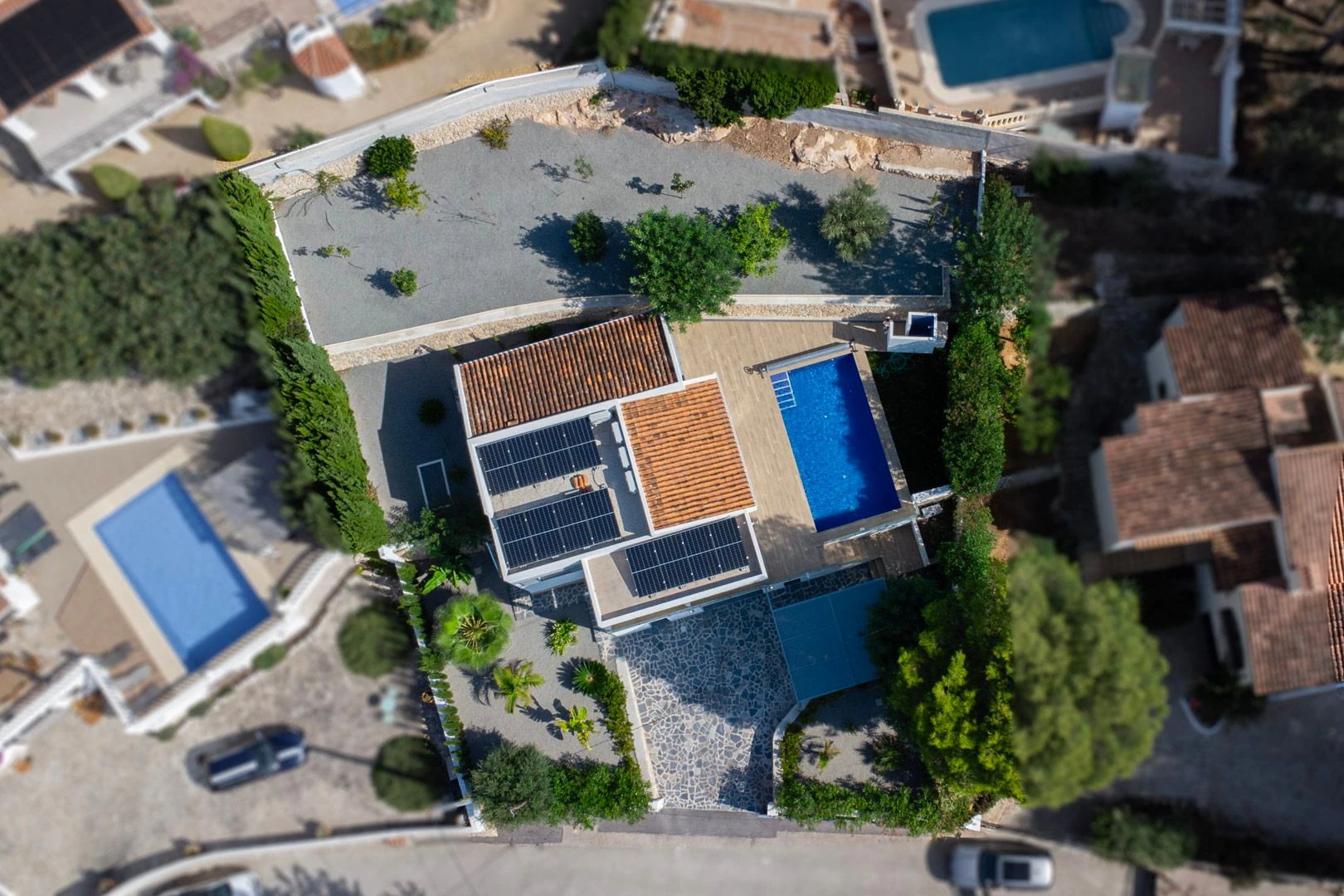 Villa in vendita con 3 camere da letto e piscina a Benissa, Alicante.