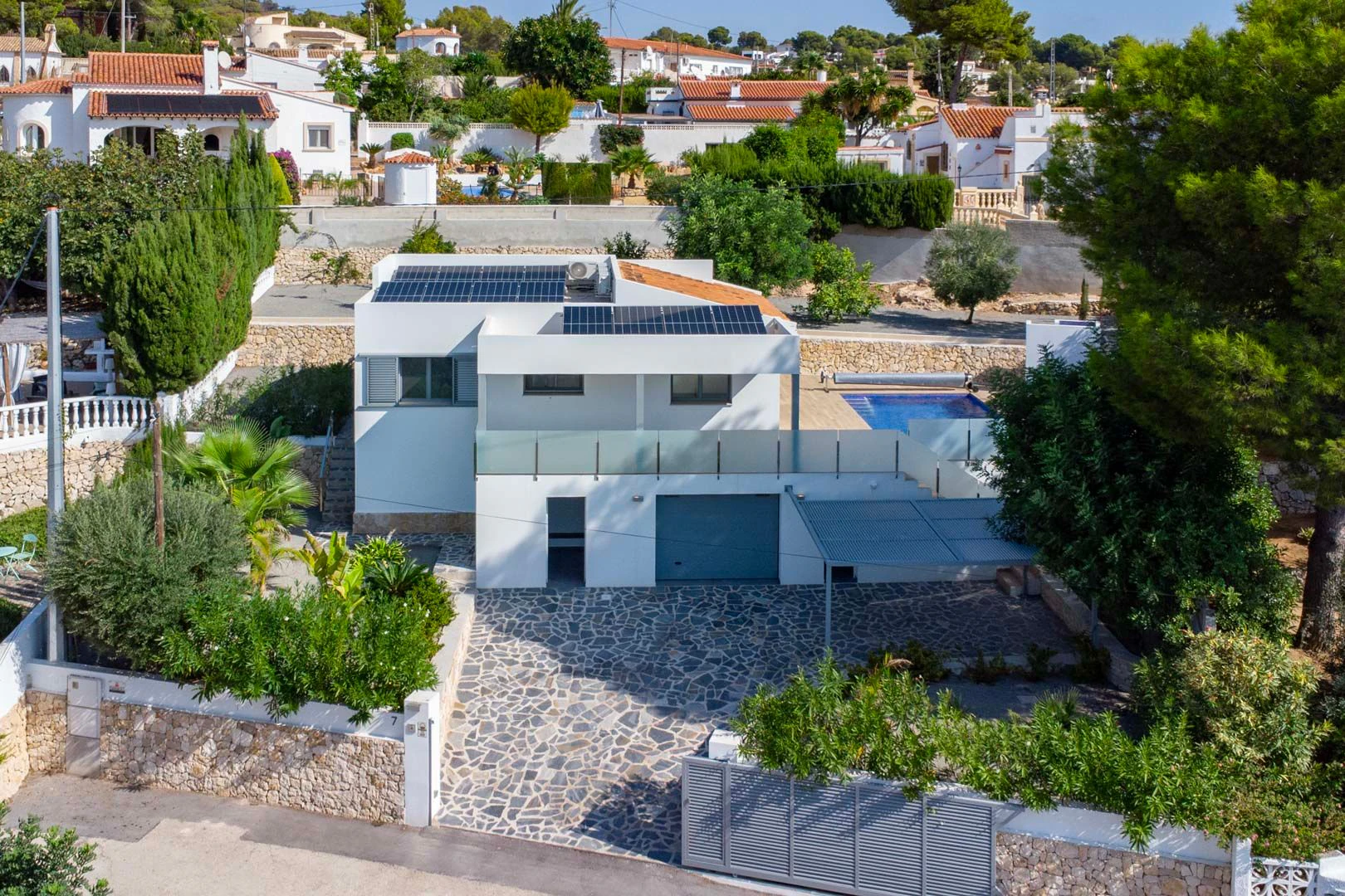 Villa in vendita con 3 camere da letto e piscina a Benissa, Alicante.