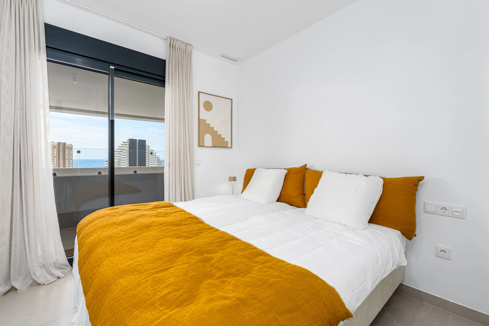 Penthouse mit Meerblick zu verkaufen in Calpe.