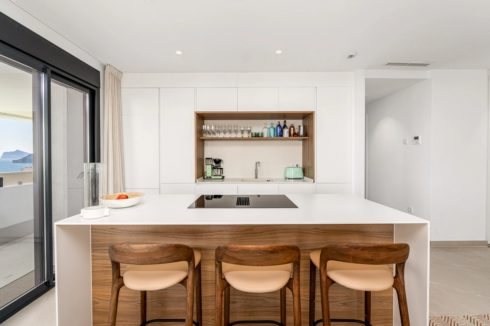 Penthouse mit Meerblick zu verkaufen in Calpe.