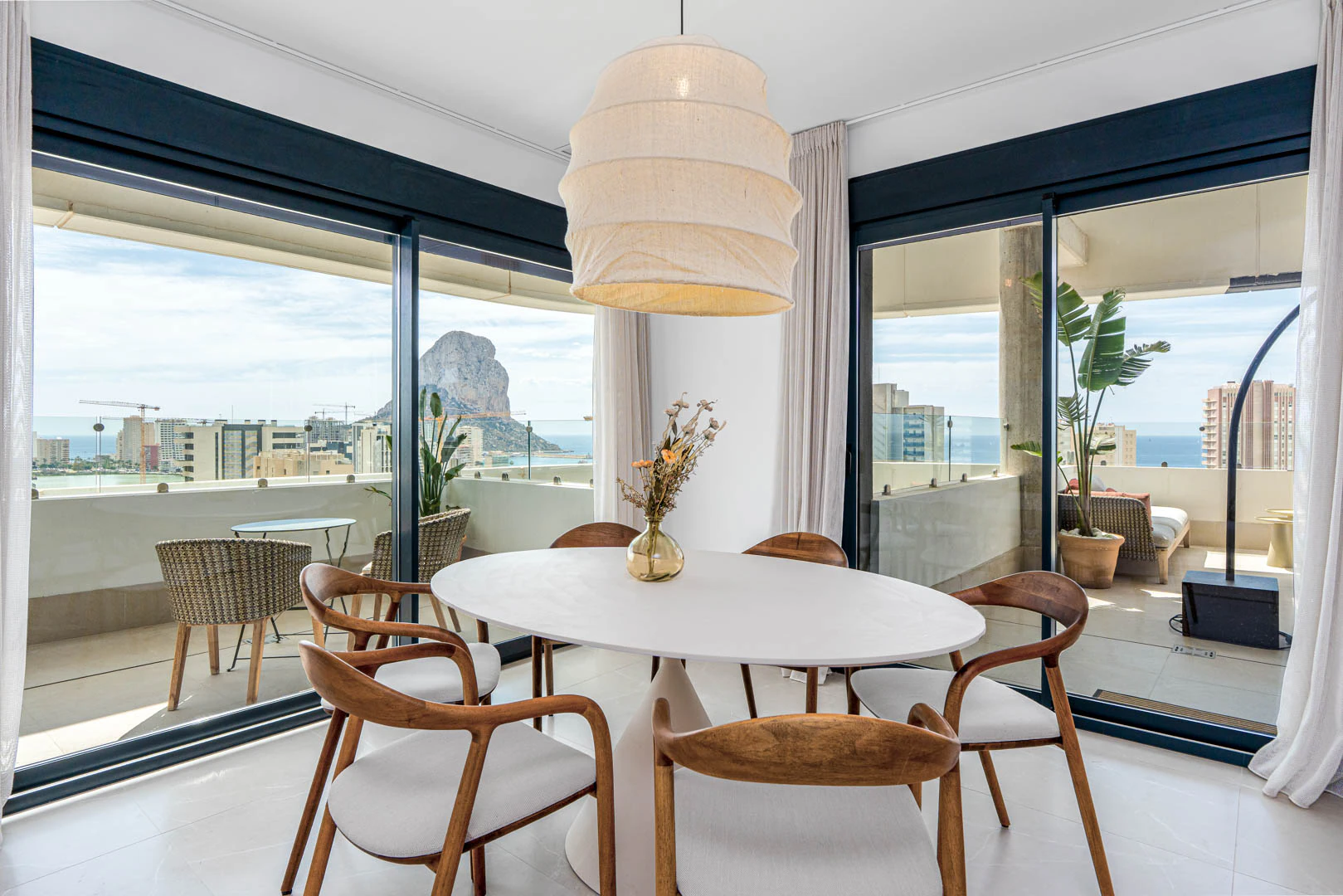 Penthouse mit Meerblick zu verkaufen in Calpe.