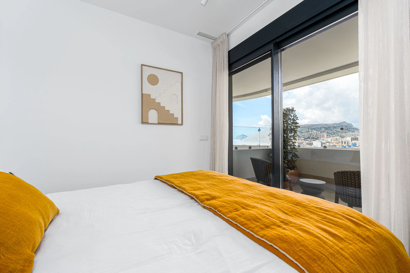 Penthouse mit Meerblick zu verkaufen in Calpe.
