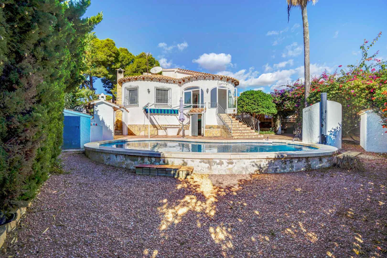 Traditionelle mediterrane Villa zu verkaufen in Calpe