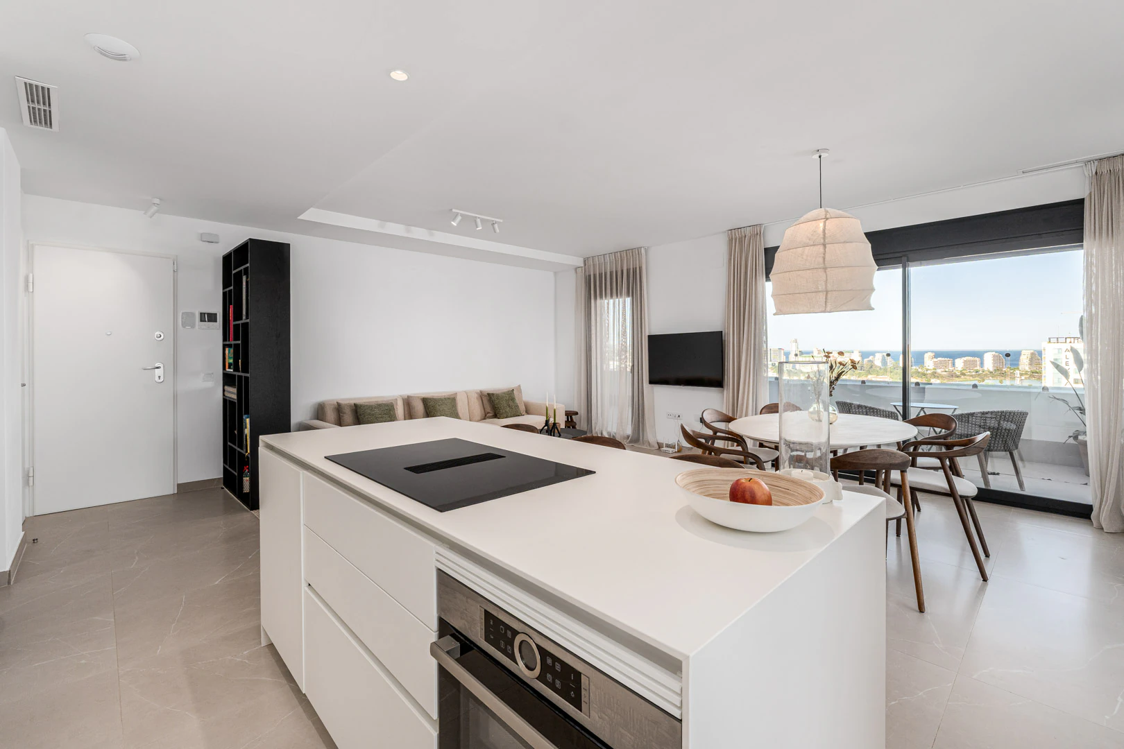 Penthouse mit Meerblick zu verkaufen in Calpe.