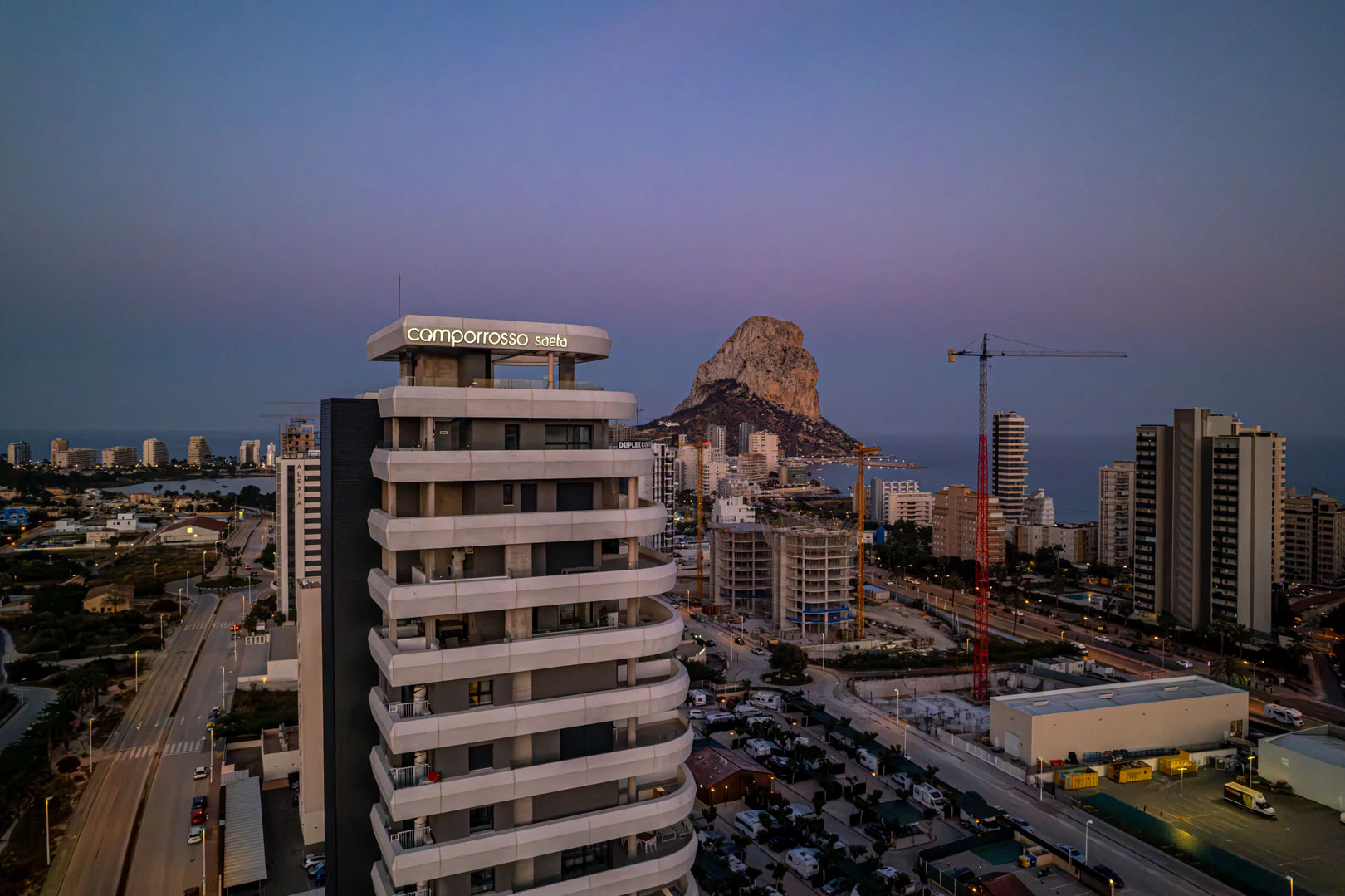 Penthouse mit Meerblick zu verkaufen in Calpe.