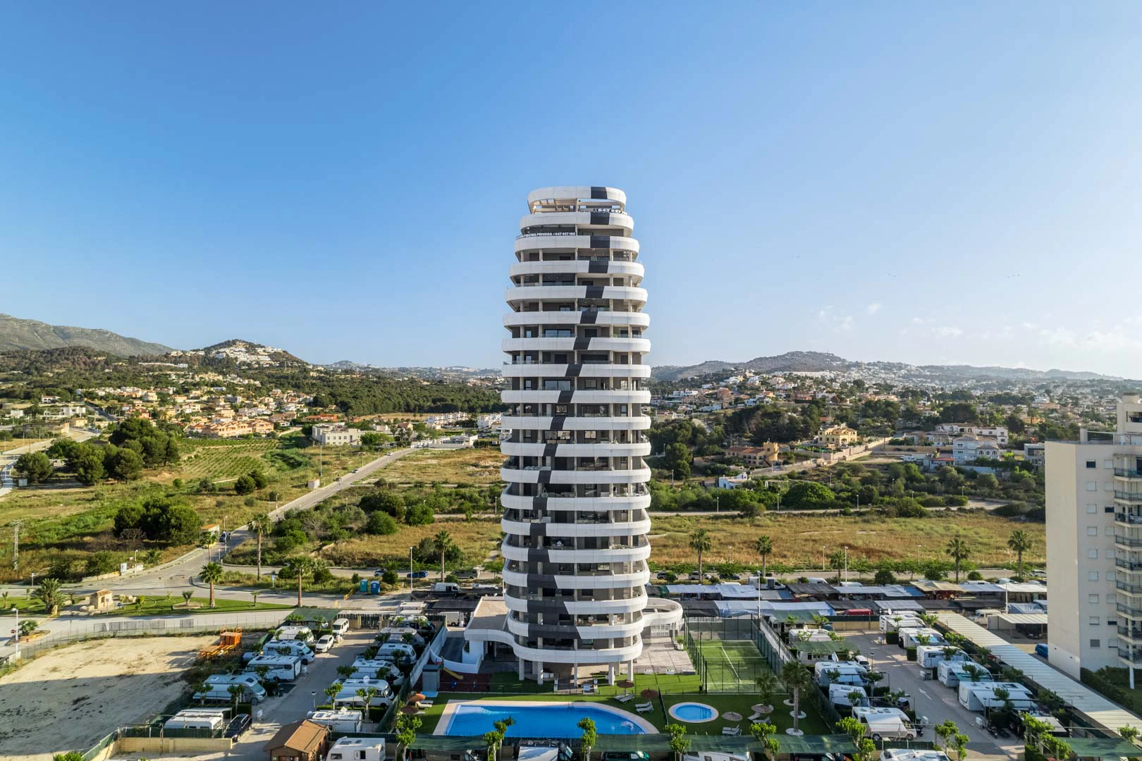 Penthouse mit Meerblick zu verkaufen in Calpe.