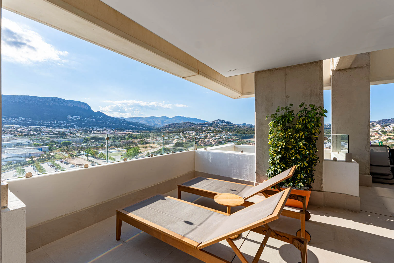 Penthouse mit Meerblick zu verkaufen in Calpe.
