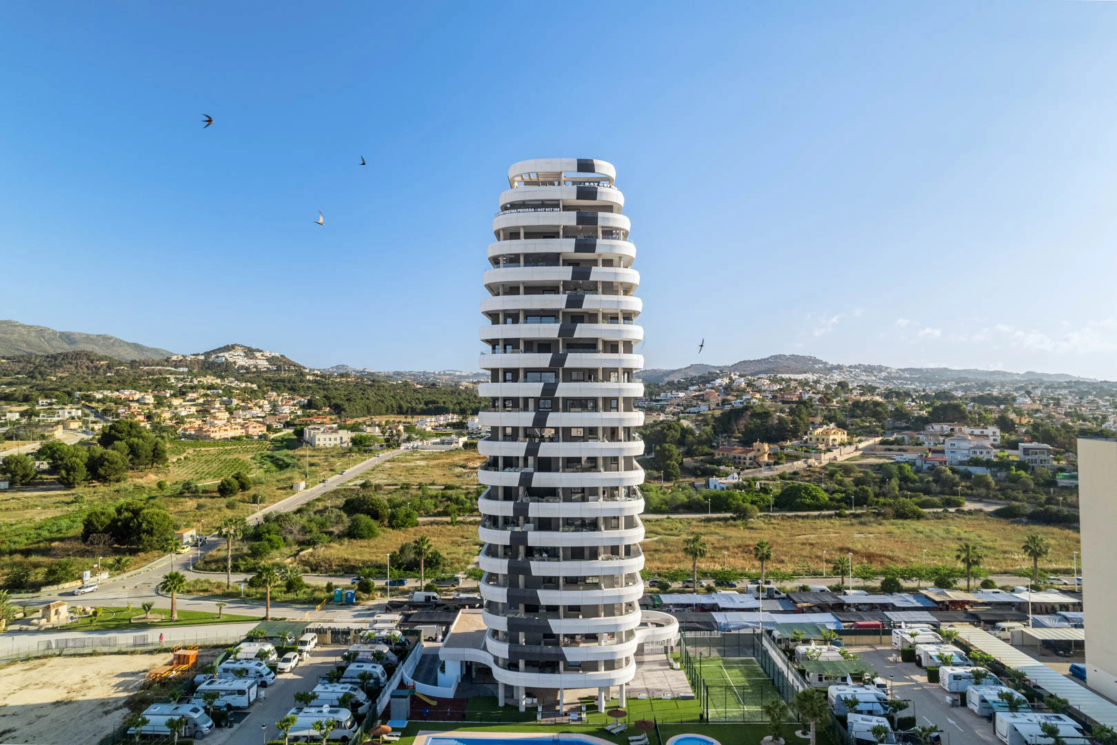 Penthouse mit Meerblick zu verkaufen in Calpe.