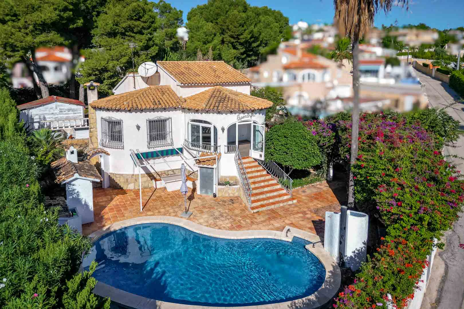 AR56372 - Traditional Mediterranean villa for sale in Calpe.