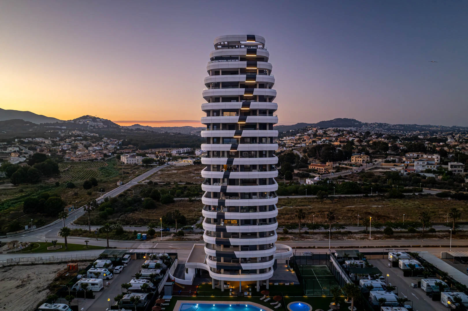 Penthouse mit Meerblick zu verkaufen in Calpe.