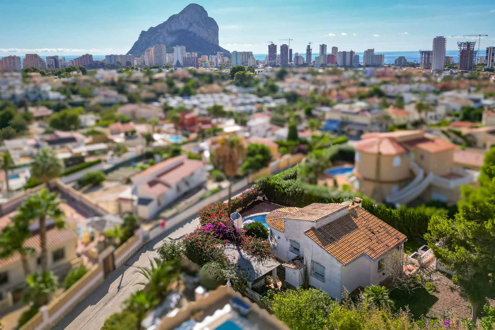 Traditionelle mediterrane Villa zu verkaufen in Calpe