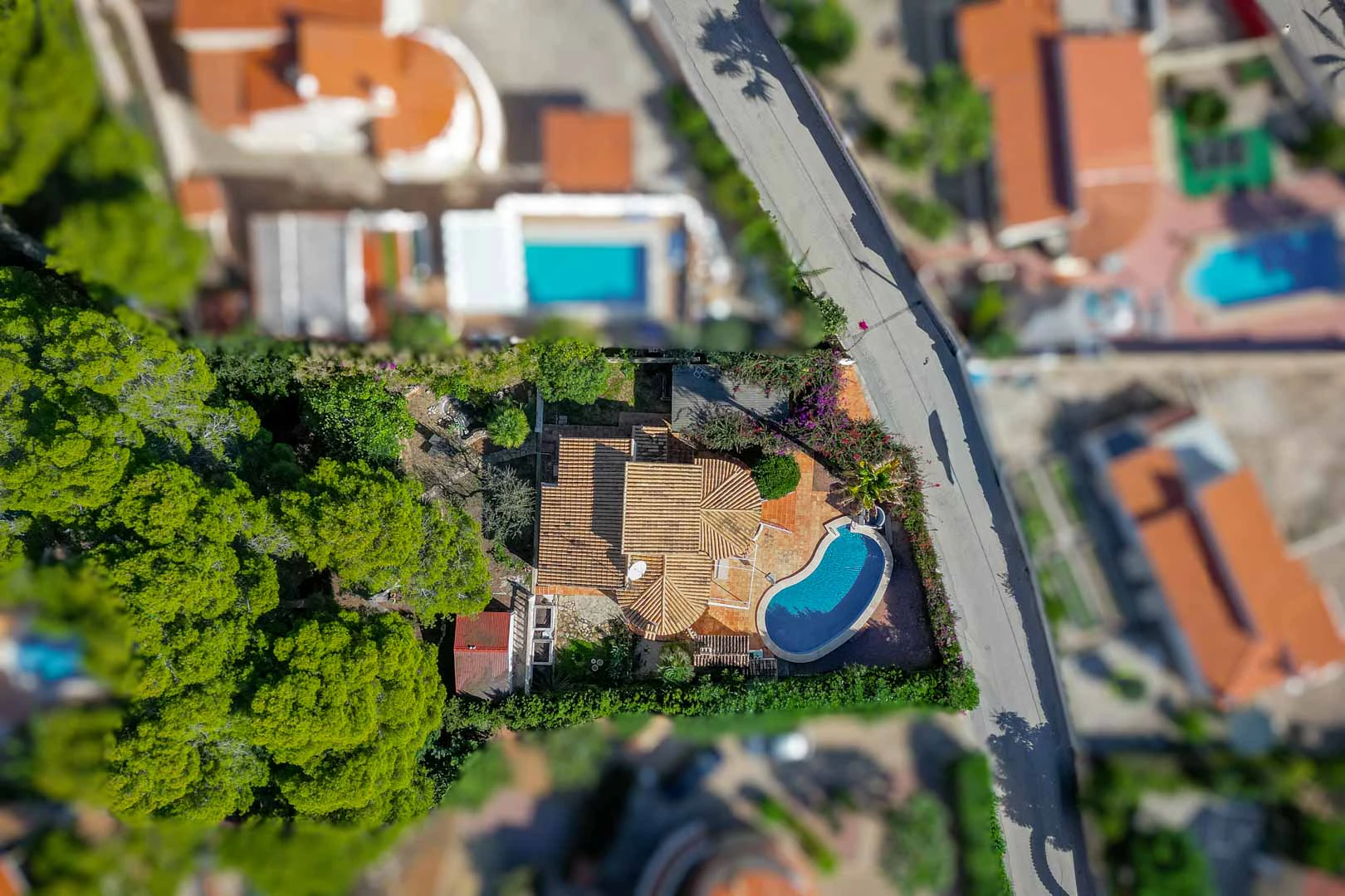 Traditionelle mediterrane Villa zu verkaufen in Calpe