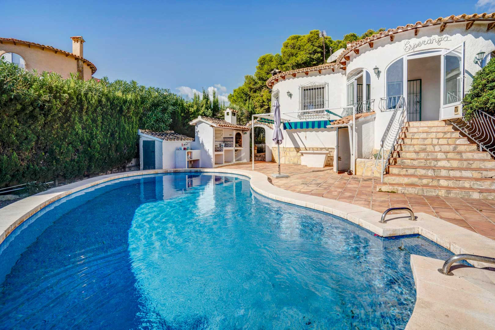 Traditionelle mediterrane Villa zu verkaufen in Calpe