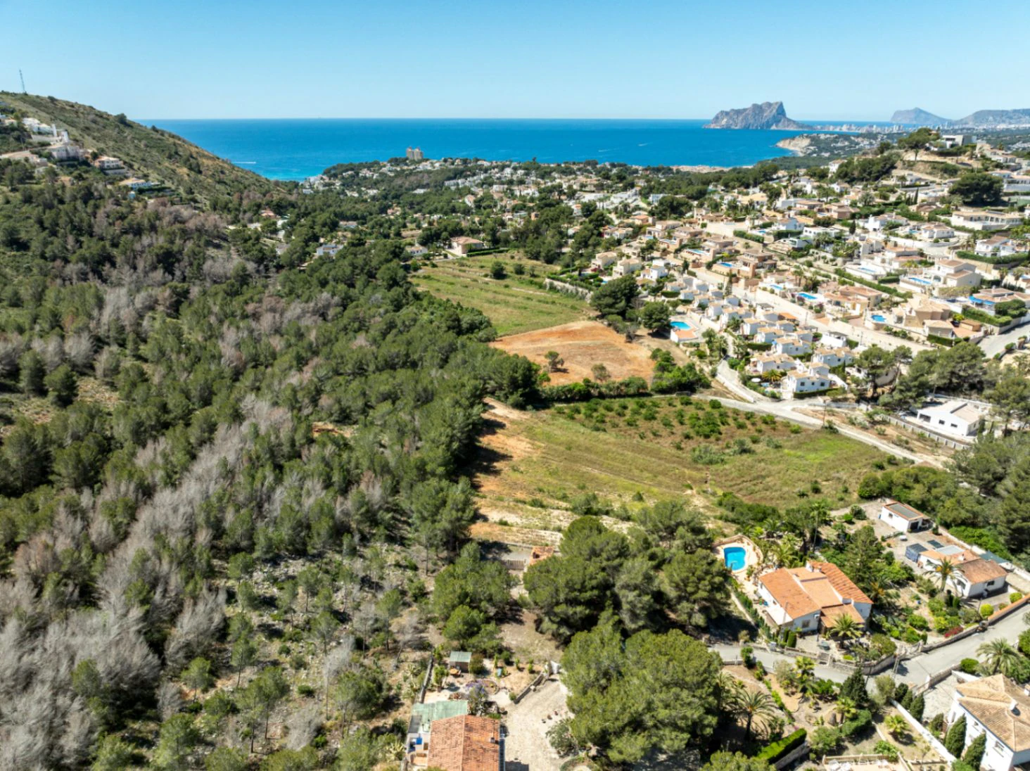 C-6214 - Casa de proyecto en ubicación única Moraira