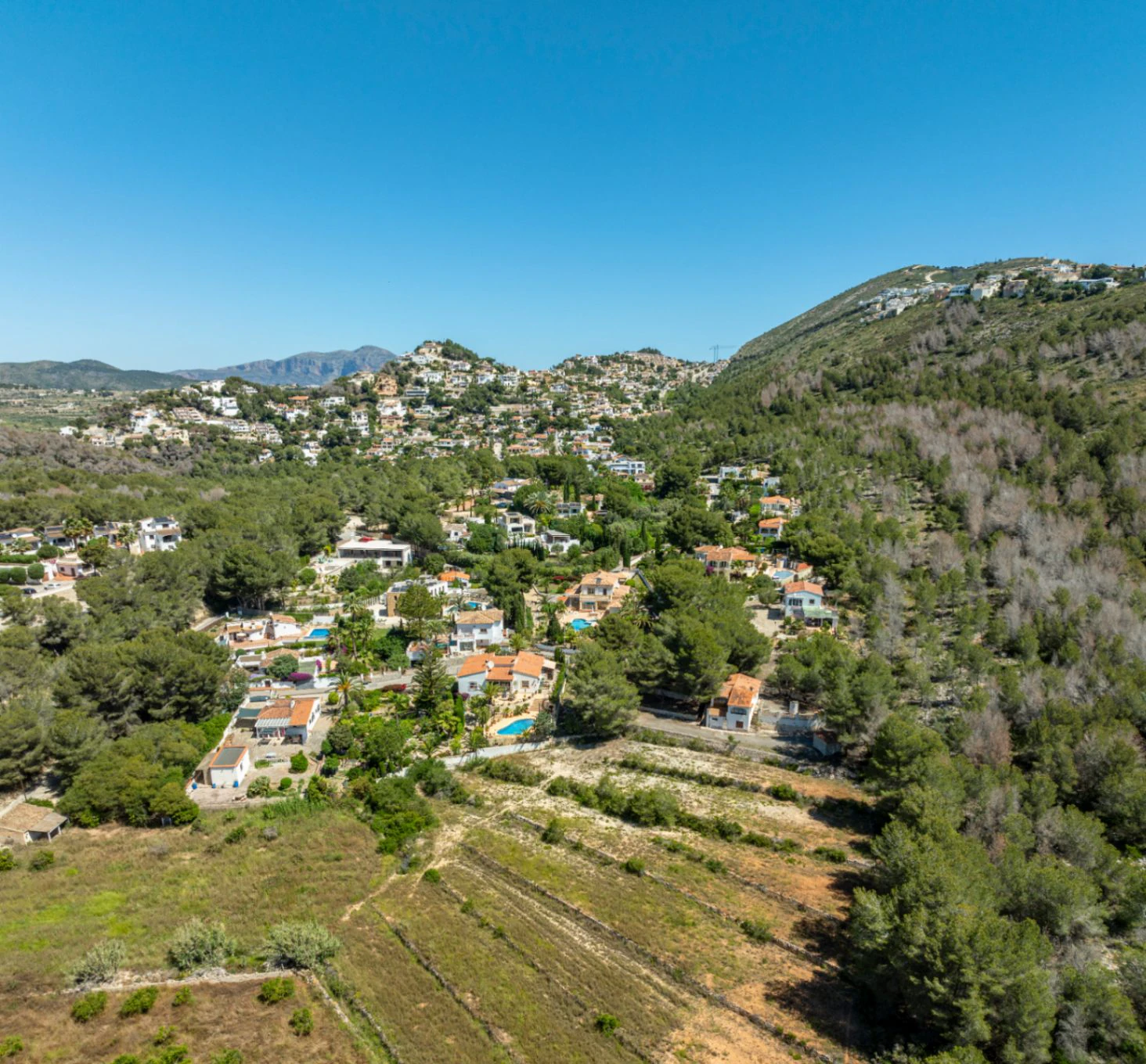 Project house in unique location Moraira