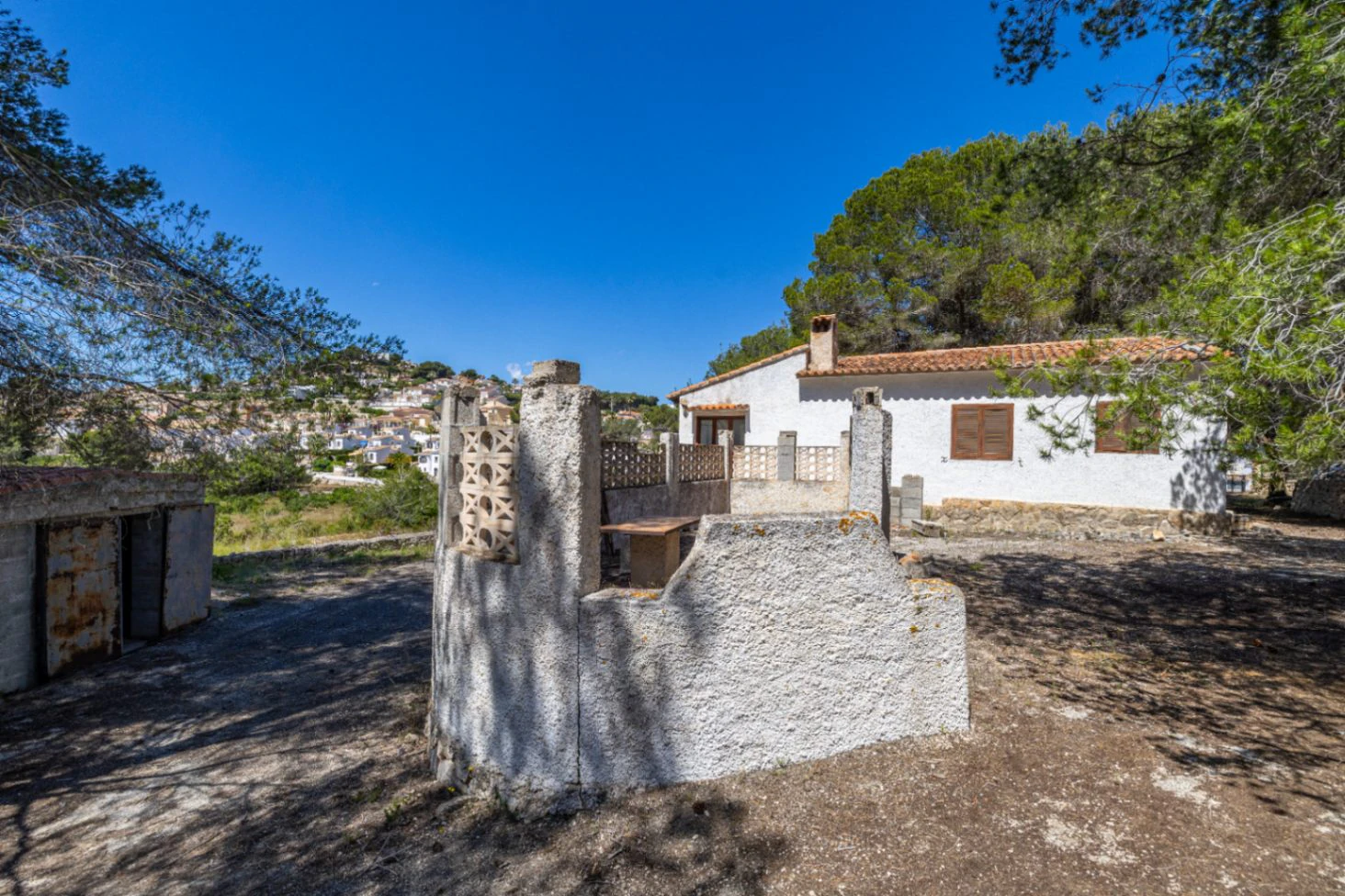 Project house in unique location Moraira