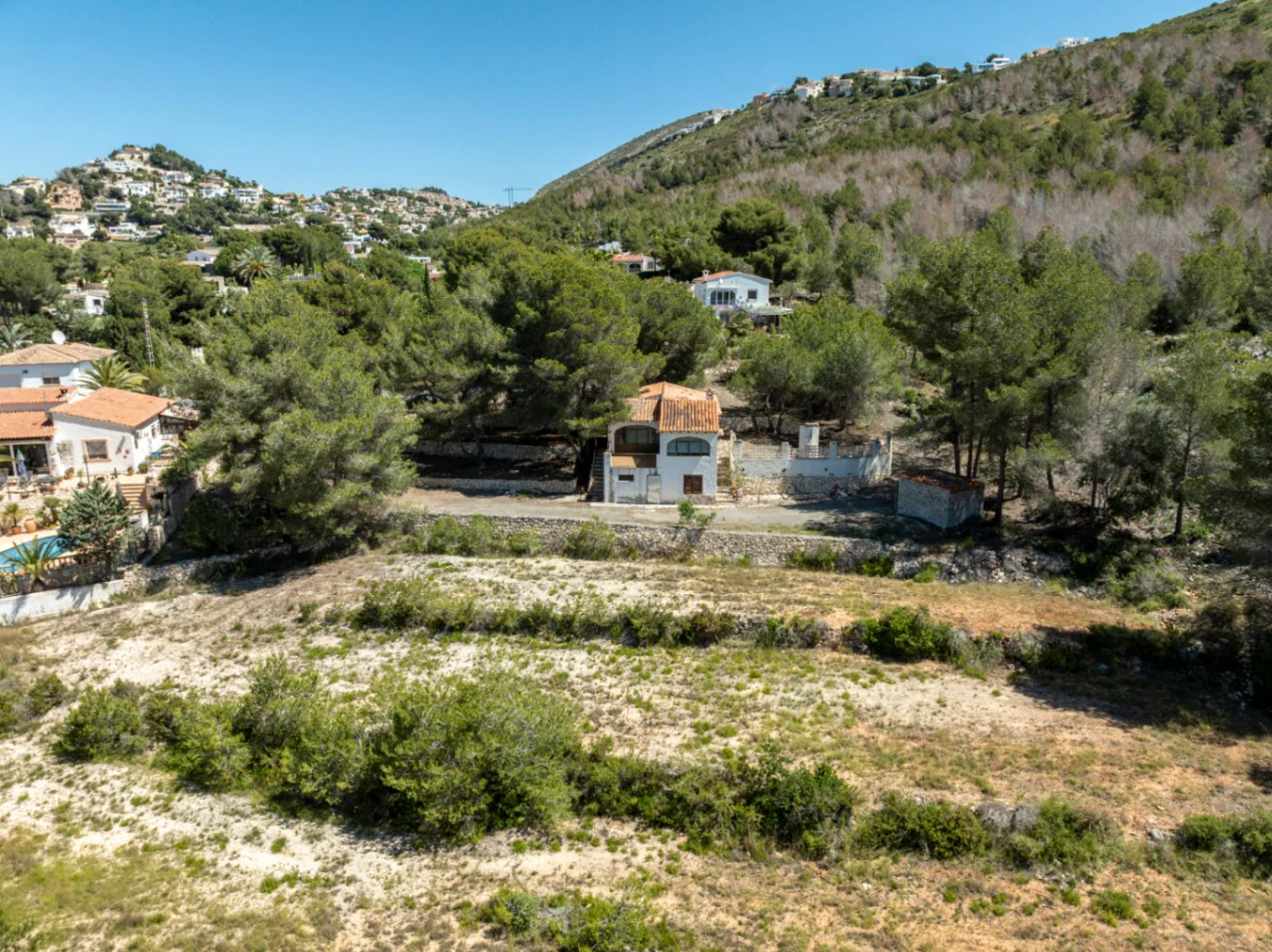 Project house in unique location Moraira