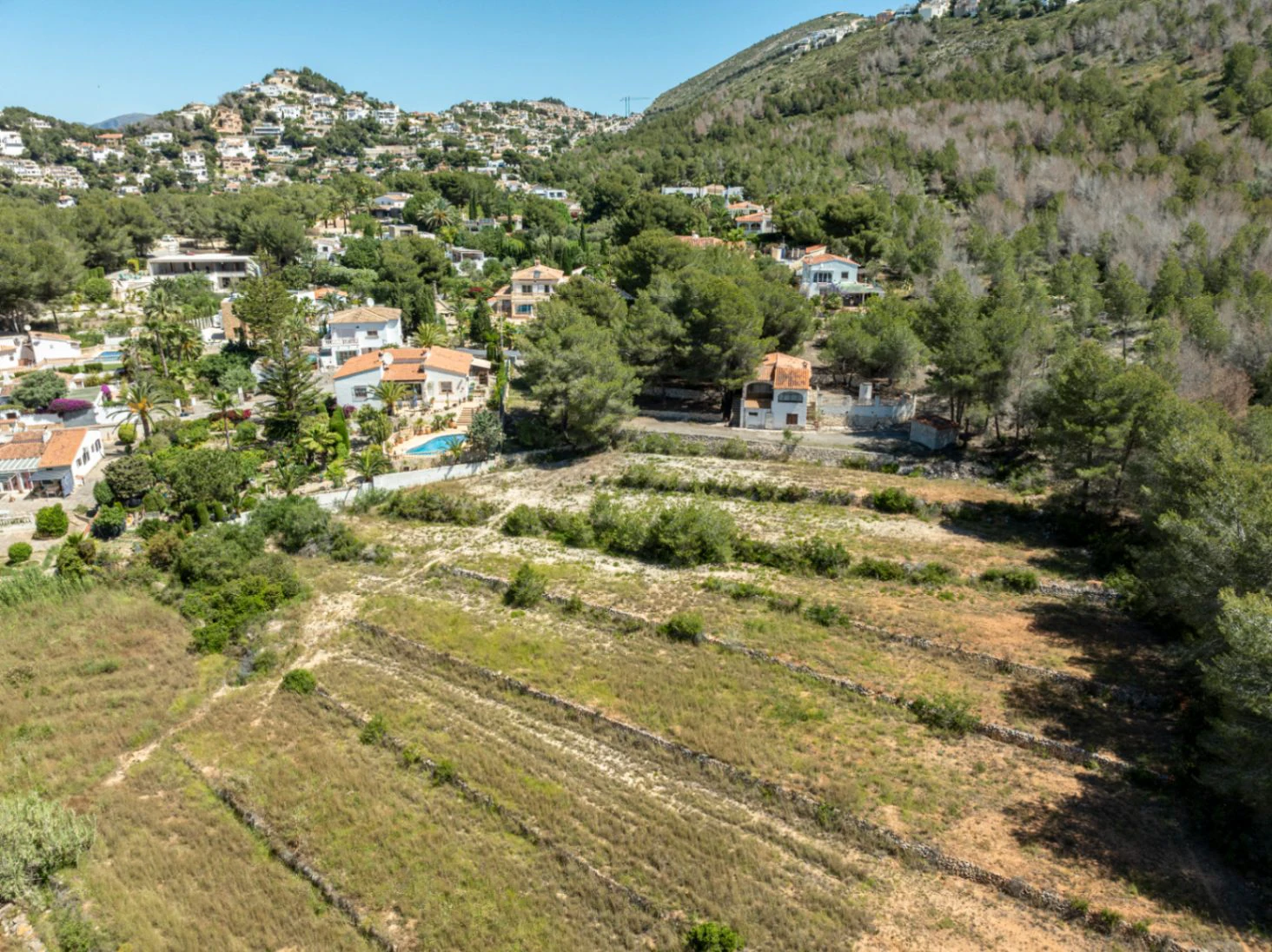 Project house in unique location Moraira