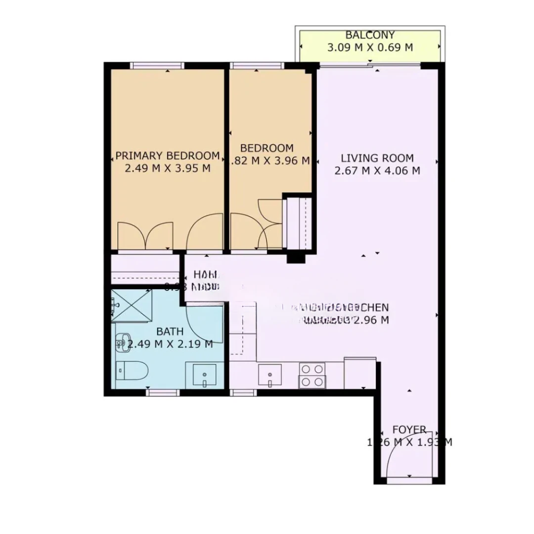 Appartement exclusif de 2 chambres à vendre à Moraira